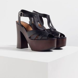 Zara Black Platform